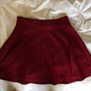 Red Skater Skirt